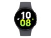 Samsung Galaxy Watch5 - 44 mm - Carbon-Schwarz - intelligente Uhr mit Sportband - Anzeige 3.46 cm (1.4")