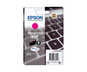 Epson 407 - 20.3 ml - L -size - Magenta - Original