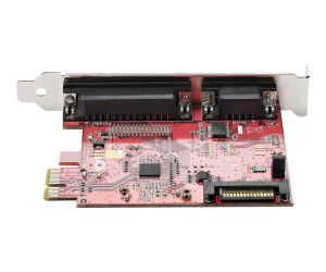 StarTech.com PCIe-Karte mit serieller und paralleler Schnittstelle - PCI-Express-Kombi-Adapterkarte mit 1x DB25-Parallelschnittstelle & 1x serieller RS232-Schnittstelle (PEX1S1P950)