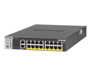 Netgear M4300-16x - Switch - L3 - Managed - 16 x 100/1000/2.5G/5G/10GBase -T (POE+)