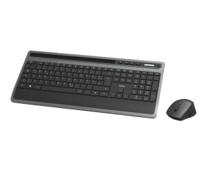 Hama KMW600 - Tastatur-und-Maus-Set - kabellos