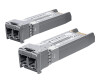Ubiquiti SFP (Mini-GBIC) -Transceiver module-10 gige-LC multi-fashion-up to 300 m (pack with 2)