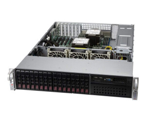 Supermicro mainstream super server 220p -C9R - server - rack assembly - 2U - two -way - no CPU - RAM 0 GB - SAS - Hot -Swap 6.4 cm (2.5 ")