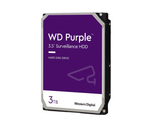 WD Purple WD33purz - hard drive - 3 TB - Monitoring -...