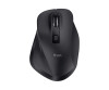 Trust Fyda Comfort - Mouse - Eco - ergonomic - for right -handed - optically - 6 keys - wireless - 2.4 GHz - Wireless recipient (USB)