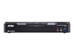 ATEN CM1942 - KVM-/Audio-/USB-Switch - 4K, DisplayPort,...