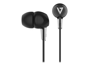 V7 in -ear stereo earbuds 3.5mm - headset