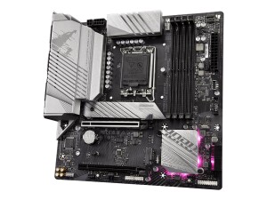 Gigabyte AORUS B760M ELITE AX - Motherboard - micro ATX - LGA1700-Sockel - B760 Chipsatz - USB-C Gen 2x2, USB 3.2 Gen 2, USB 3.2 Gen 1, USB-C 3.2 Gen2 - 2.5 Gigabit LAN, Wi-Fi 6E, Bluetooth - Onboard-Grafik (CPU erforderlich)