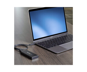StarTech.com SSD Festplattengehäuse für M.2 Festplatten - USB 3.1 Type C - NGFF - USB C Kabel - USB 3.1 Case auf M2 Adapter - Speichergehäuse - M.2 - SATA 6Gb/s - 600 MBps - USB 3.1 (Gen 2)