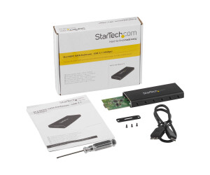 StarTech.com SSD Festplattengehäuse für M.2...
