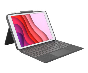 Logitech combo Touch Detachable Keyboard Case for iPad...