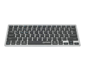 Manhattan Ultra Slim Dual-Mode - Tastatur - kabellos