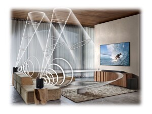 Samsung HW-Q60B - Q-Series - Soundleistensystem - für Heimkino - 3.1-Kanal - kabellos - Bluetooth - 340 Watt (Gesamt)