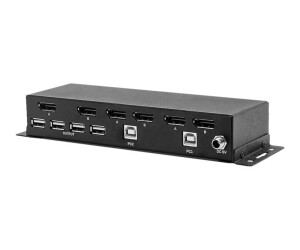Lindy KVM-/Audio-/USB-Switch - 2 x KVM/Audio/USB