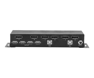 Lindy KVM/Audio/USB switch-2 x KVM/Audio/USB