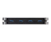 StarTech.com 4 Port USB 3.0 Hub - SuperSpeed 5 Gbit/s USB 3.1 Gen 1 Type-A Verteiler - USB Bus Powered -  28cm USB Host Kabel (HB30AM4AB)