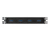 StarTech.com 4 Port USB 3.0 Hub - SuperSpeed 5 Gbit/s USB 3.1 Gen 1 Type-A Verteiler - USB Bus Powered -  28cm USB Host Kabel (HB30AM4AB)
