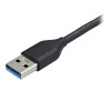 StarTech.com 4 Port USB 3.0 Hub - SuperSpeed 5 Gbit/s USB 3.1 Gen 1 Type-A Verteiler - USB Bus Powered -  28cm USB Host Kabel (HB30AM4AB)