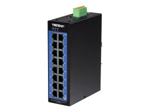 TRENDnet TI-G160i-M - Switch - managed - 16 x 10/100/1000