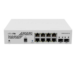 MikroTik Cloud Smart Switch CSS610-8G-2S+IN - Switch