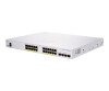 Cisco Business 250 Series CBS250-24FP-4G - Switch - L3 - Smart - 24 x 10/100/1000 (PoE+)