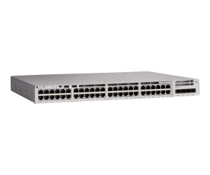 Cisco Catalyst 9200 - Essential Edition - Switch - Smart - 48 x 10/100/1000 (PoE+)