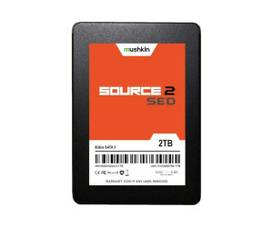 Mushkin Source 2 SED - SSD - verschlüsselt - 2 TB - intern - 2.5" (6.4 cm)