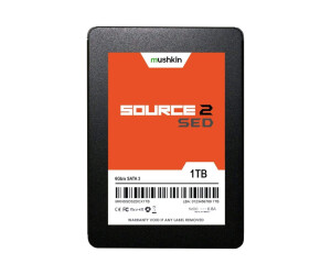 Mushkin Source 2 SED - SSD - encrypted - 1 TB - Intern -...