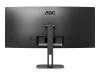 AOC Value-line CU34V5C/BK - V5 series - LED-Monitor - gebogen - 86.4 cm (34")