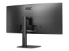 AOC Value-line CU34V5C/BK - V5 series - LED-Monitor - gebogen - 86.4 cm (34")
