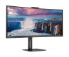 AOC Value-line CU34V5CW/BK - V5 series - LED-Monitor - gebogen - 86.4 cm (34")