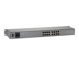 LevelOne FEP-1601W120 - Switch - 16 x 10/100 (PoE+)