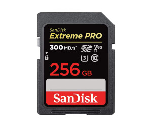 SanDisk Extreme Pro - Flash-Speicherkarte - 256 GB
