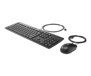 HP Slim - Tastatur-und-Maus-Set - USB - f&uuml;r...