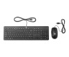 HP Slim - Tastatur-und-Maus-Set - USB - für Chromebook 11 G9, 14 G7