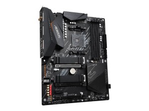 Gigabyte B550 Aorus Elite AX - AMD - Socket AM4 - 3rd Generation AMD Ryzen 5 - 3rd generation AMD Ryzen 7 - 3rd generation AMD Ryzen 9 - GDR4 -SDRAM - 128 GB - DIMM