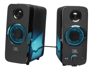 JBL Quantum Duo - Lautsprecher - für PC - kabellos - Bluetooth - 20 Watt (Gesamt)