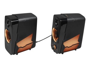 JBL Quantum Duo - Lautsprecher - für PC - kabellos - Bluetooth - 20 Watt (Gesamt)