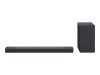 LG DSC9S - Soundleistensystem - für TV - 3.1.3-Kanal - kabellos - Bluetooth, Wi-Fi - App-gesteuert - 400 Watt (Gesamt)