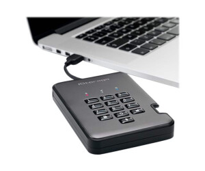 iStorage diskAshur PRO² - Festplatte - verschlüsselt - 4 TB - extern (tragbar)
