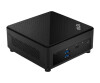 MSI Cubi 5 12M 022BDE - Barebone - Mini-PC - 1 x Core i3 1215U / 1.2 GHz - RAM 0 GB - UHD Graphics - 1GbE, 2.5GbE, Wi-Fi 6E, Bluetooth 5.3 - WLAN: 802.11a/b/g/n/ac/ax (Wi-Fi 6E)