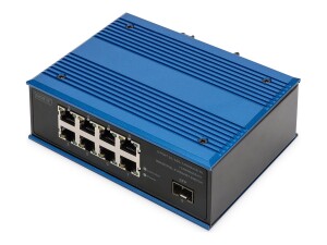 DIGITUS 8 Port Gigabit Ethernet Netzwerk Switch,...