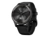 Garmin vívomove Trend - 40 mm - schwarz - intelligente Uhr mit Band