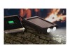 Wentronic goobay Outdoor PowerBank 8.0 - Solar-Powerbank - Li-Pol - 8000 mAh - 29.6 Wh - 2 A - 2 Ausgabeanschlussstellen (2 x USB)