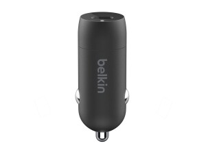 Belkin BoostCharge - Auto-Netzteil - 30 Watt - 3 A - Fast Charge, Power Delivery 3.1 (24 pin USB-C)
