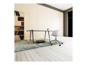 Manhattan Foot Rest, Under-Desk Comfort and Productivity Enhancer, Tilts 300 x 380mm, Rubberised Surface, Black, Lifetime Warranty