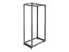 StarTech.com Open Frame Rack 42HE - 4 Pfosten Serverschrank - 58 cm - 104 cm tiefenverstellbar mit Rollen / Nivellierfüße und Kabelverwaltung (4POSTRACK42)