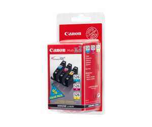 Canon Cli -526 Multipack - 3 -pack - yellow, cyan, magenta