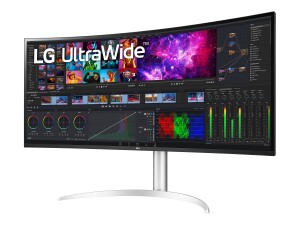 LG UltraWide 40WP95CP-W - LED-Monitor - gebogen - 101 cm (40")