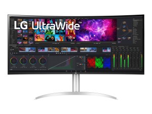 LG UltraWide 40WP95CP-W - LED-Monitor - gebogen - 101 cm (40")